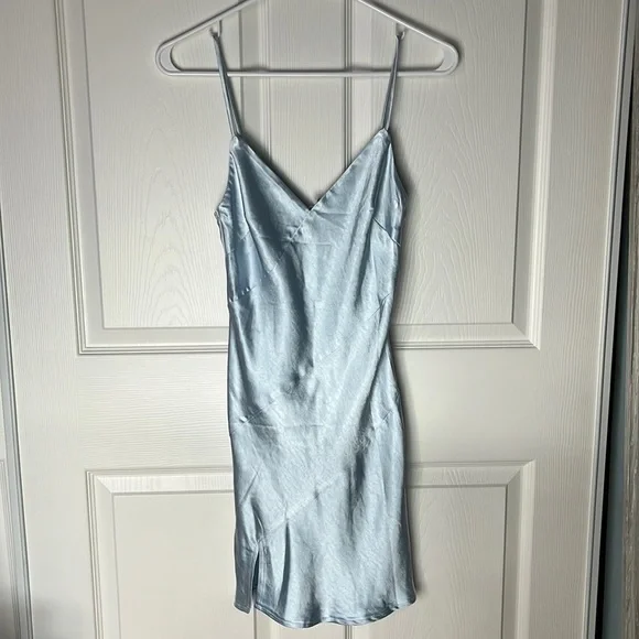 NEW Princess Polly - MALIHA MINI DRESS BLUE - Picture 6 of 8